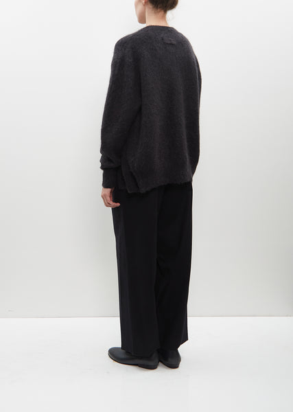 stein / シュタイン】KID MOHAIR KNIT CARDIGAN - BLACK | 公式