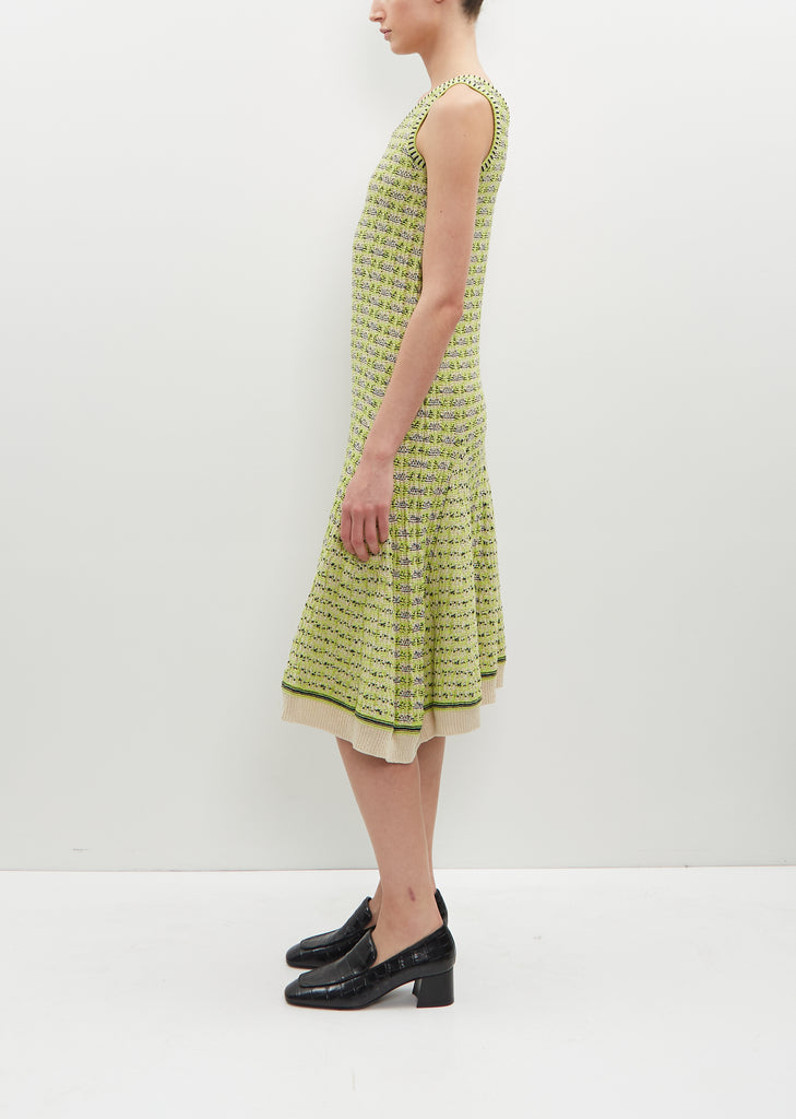 Soar Godet Cotton Knit Dress