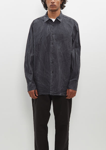 Print Big Raccourcie Shirt – La Garçonne