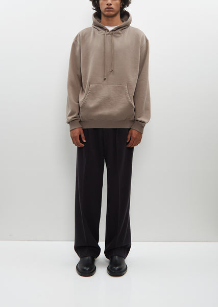 Very Goods | AURALEEオーラリー/BACK WOOL SWEAT BIG PARKA(BEIGE)/happy go lucky