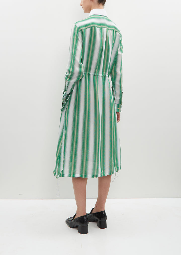 Balance Viscose-Silk Shirt Dress