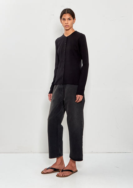 Okino Silk Cotton Cardigan – La Garçonne