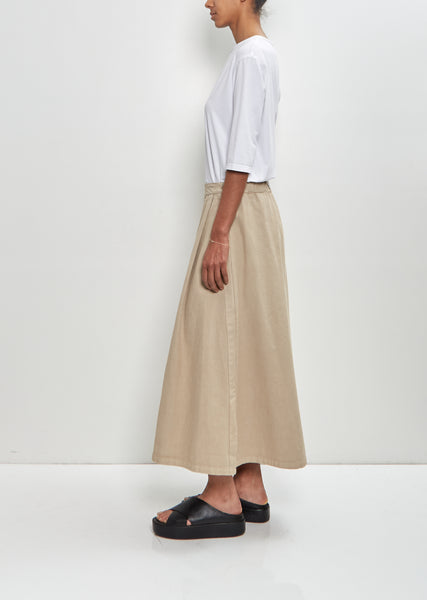 Cotton Maso Skirt — Kavir – La Garçonne