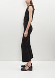 Stretch Cotton Kick Pant — Black