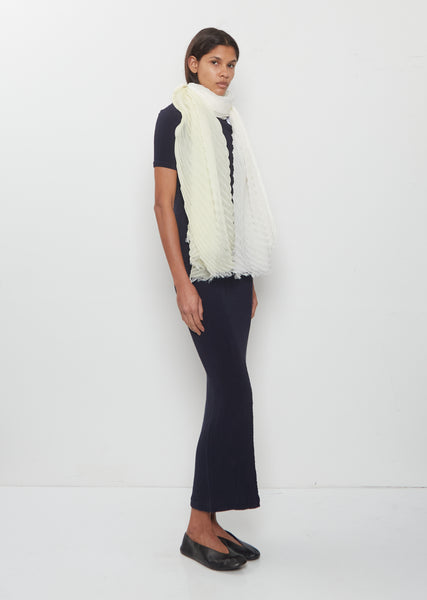 Gradation Ramie Pleats Stole – La Garçonne
