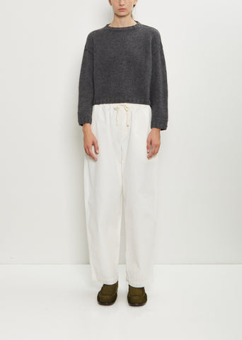 Quatro Wool Pants — Off White