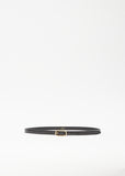 Slim Oval Buckle Belt