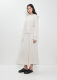 n°430 Jeanne Stretch Cashmere Sweater — Chalk