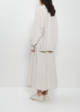 n°24 Tokio Stretch Cashmere Cardigan — Chalk