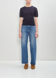 Merino Wool Cashmere n°416 Noor Sweater — Navy