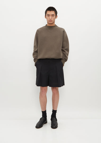 Suiting Shorts — Black – La Garçonne