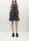 Giselle Gingham Jacquard Dress