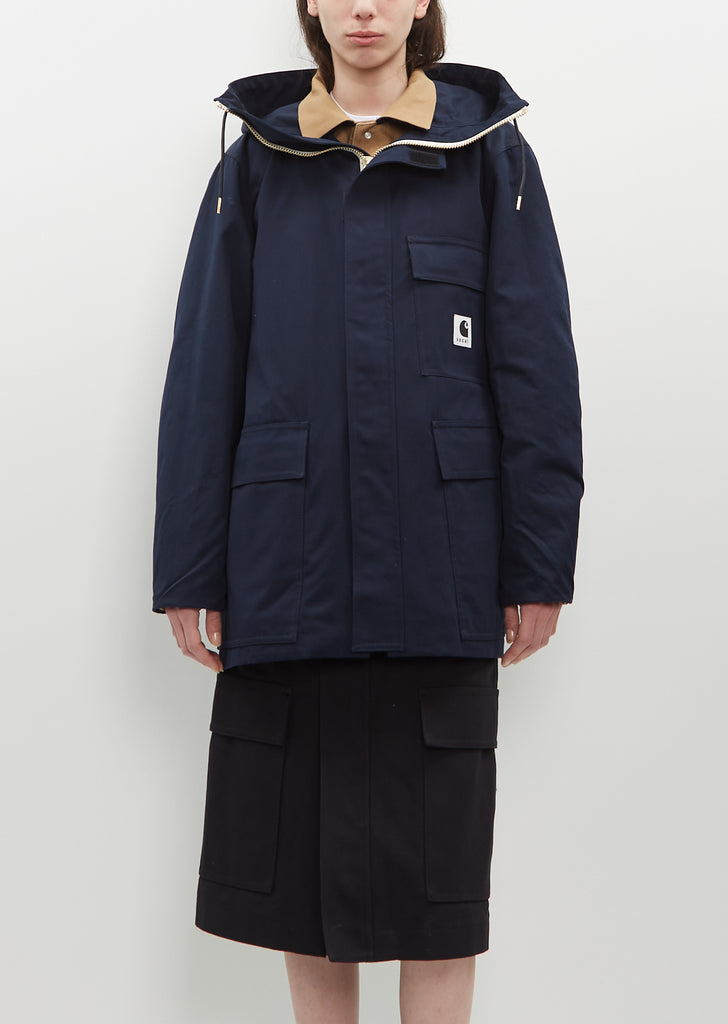 Reversible Hooded Duck Coat