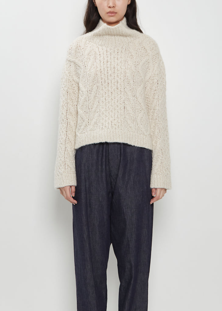 Louise Cashmere Silk Sweater