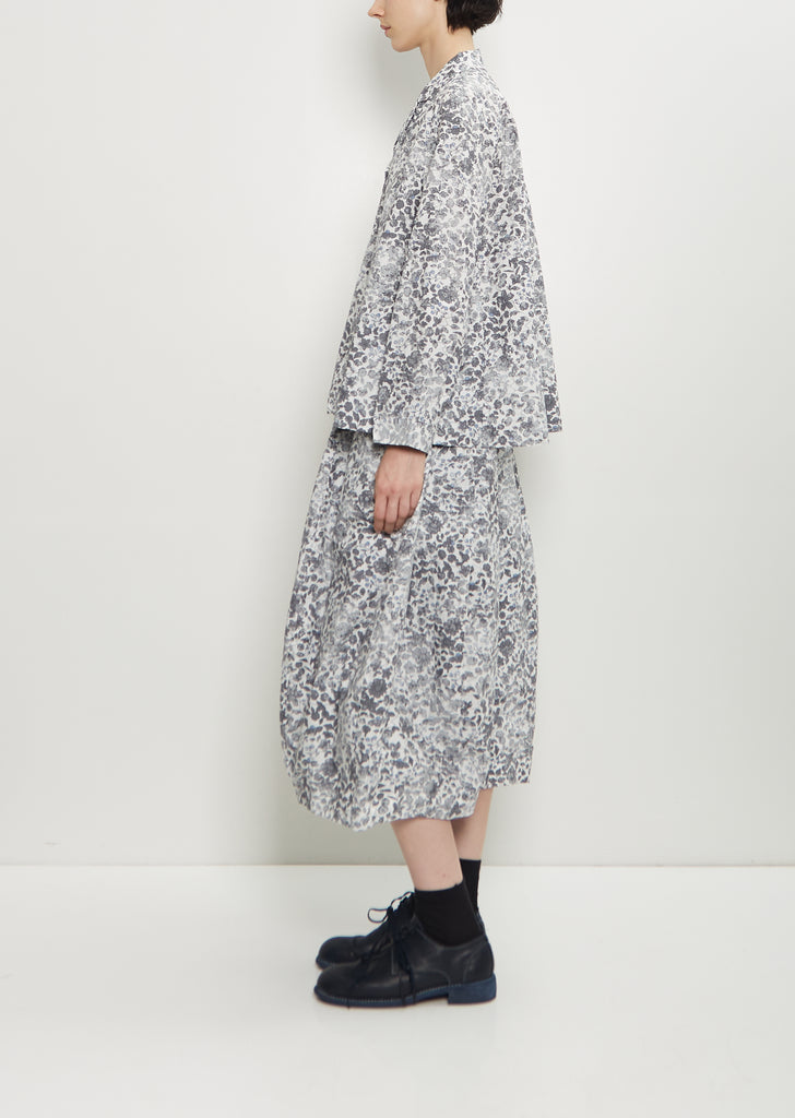 Jenny Cotton Shirt — Bright Flower