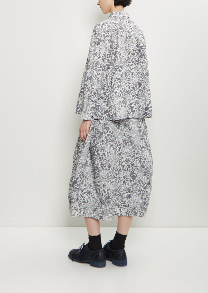 Jenny Cotton Shirt — Bright Flower