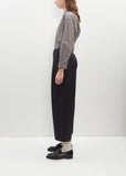 In-Pleat Baggy Pants