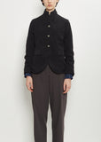 Tyrol Wool Cotton Jacket — Black