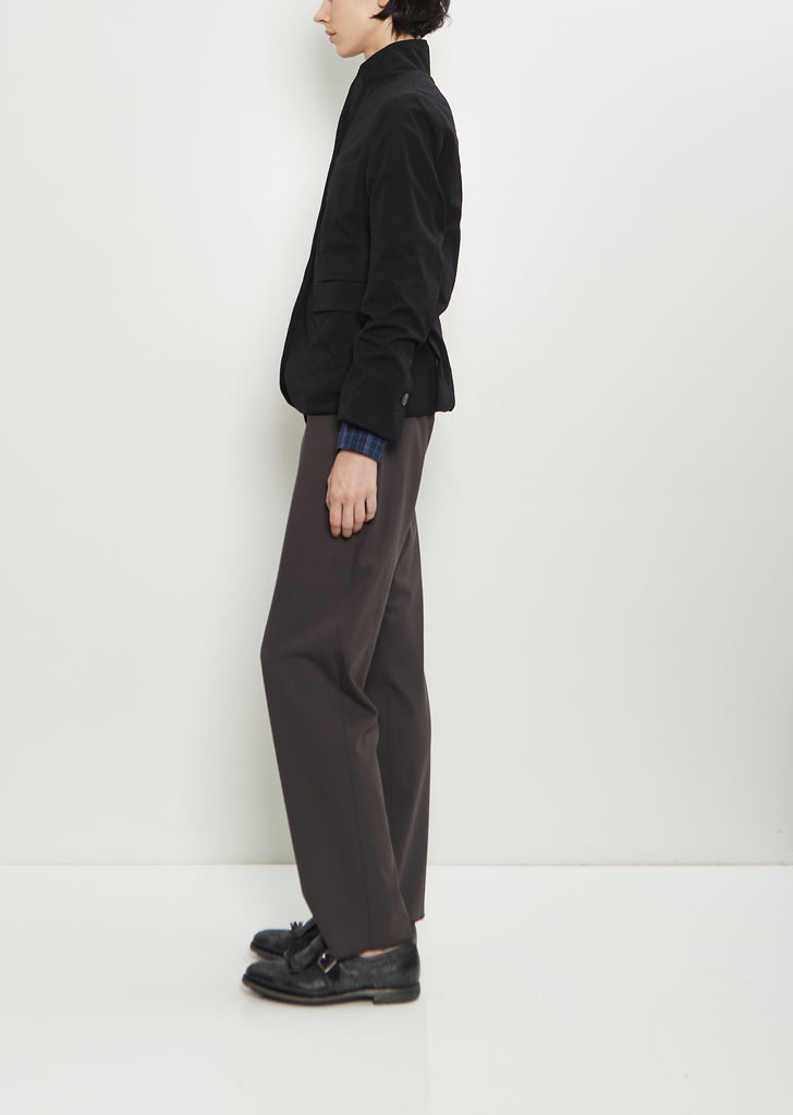 Tyrol Wool Cotton Jacket — Black