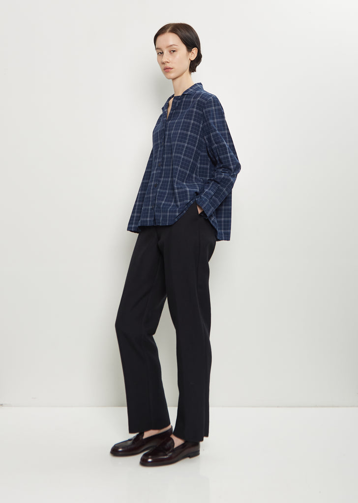 Jenny Cotton Shirt — Window Check