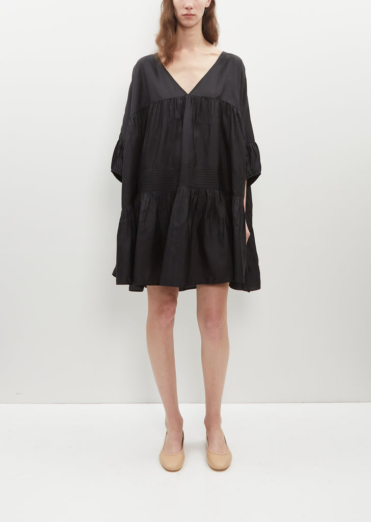Airi Silk Habotai Mini Dress