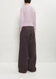 Texas Stretch Alpaca Merino Wool Sweater — Lilac