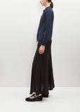 High Neck Flax Cardigan