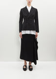Wool Double Breasted Jacket
