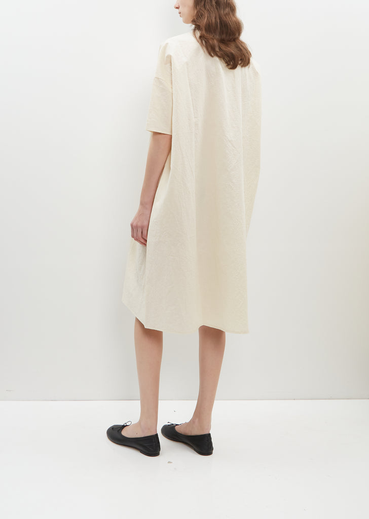 Cotton Linen Shirt Dress