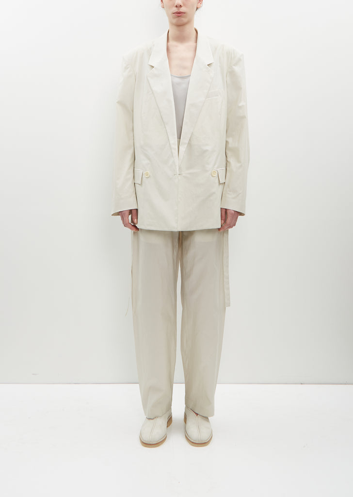 Light Tailored Belted Jacket