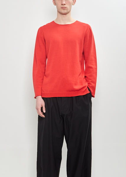 Yohji Yamamoto M レッドニットセーター Feb2021Session5145_TMHILHPS20_