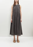 Linen Cotton Sleeveless Long Dress
