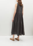 Linen Cotton Sleeveless Long Dress
