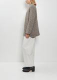 Alpaca Wool Cable Cardigan