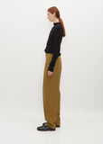 Unisex Pleated Tappered Pants