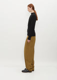 Fitted Seamless Cardigan — Black