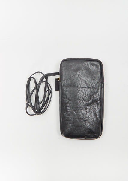 Phone Pocket — Black – La Garçonne