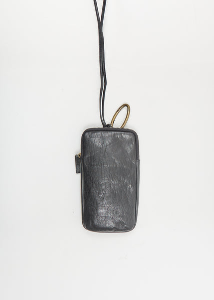 Phone Pocket — Black – La Garçonne