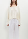 Fesia Silk Knit Top