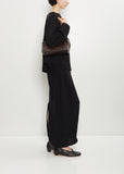 Mini Orizzonte Shoulder Bag — Dark Brown