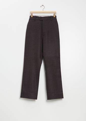 Relaxed Wool Trousers