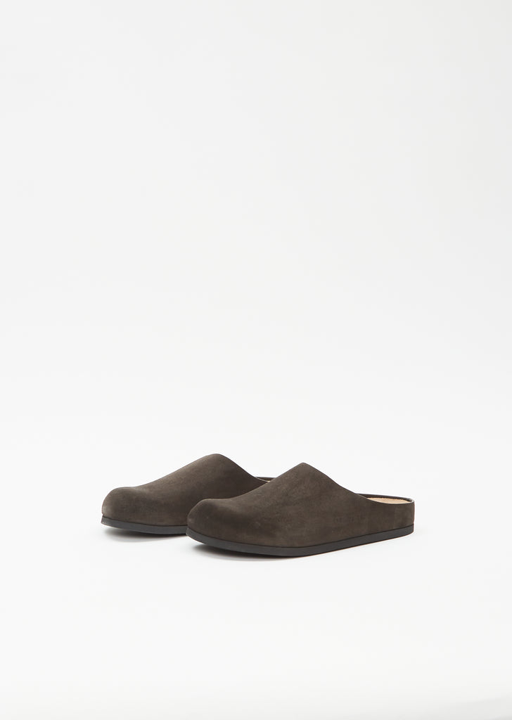 Suede Clog