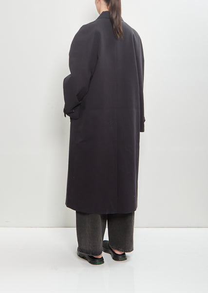 Cotton Hemp Balmacan Coat – La Garçonne