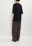 Raven Mercerized Wool Sweater — Black