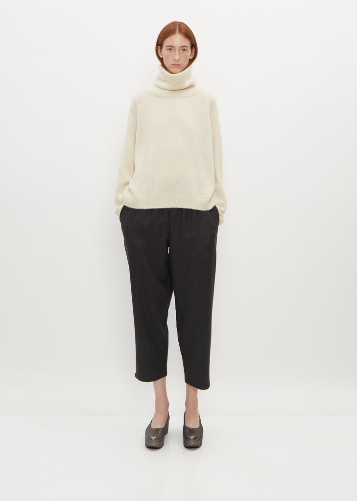 Easy T-Neck Sweater — Greggio