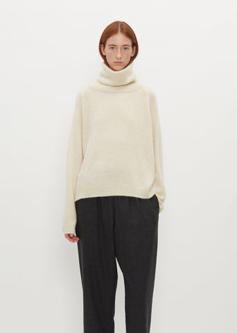 Easy T-Neck Sweater — Greggio