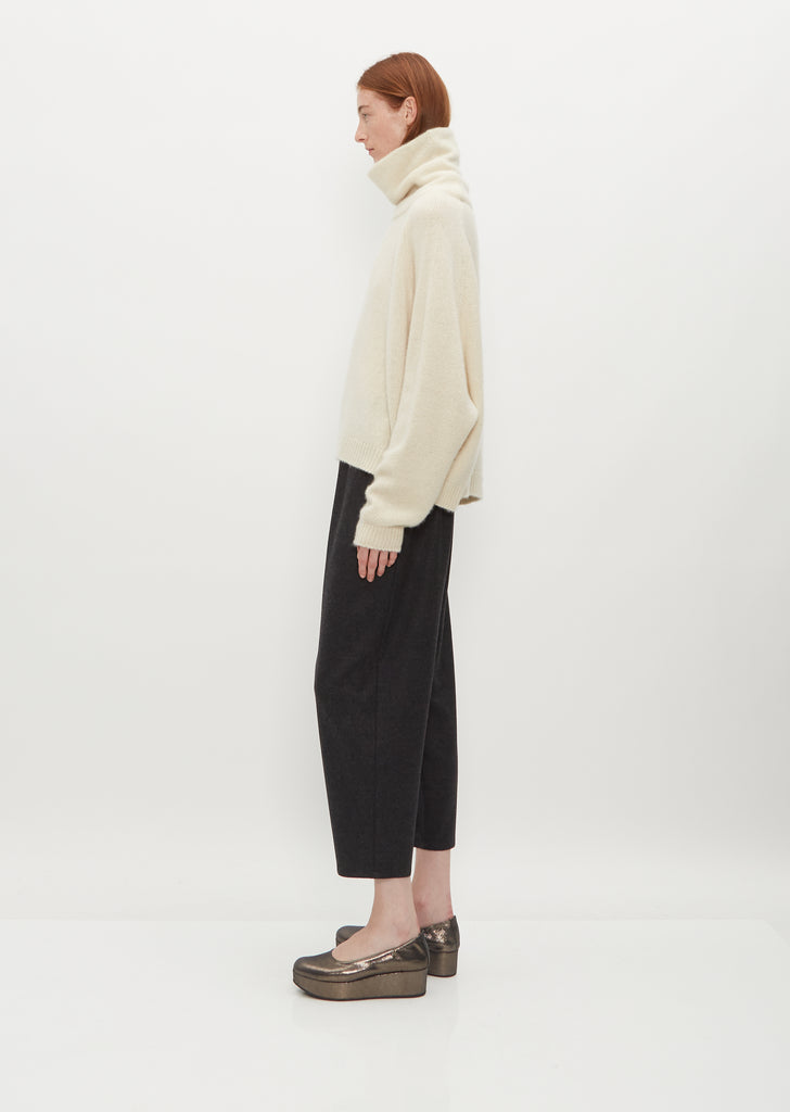 Easy T-Neck Sweater — Greggio