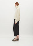 Easy T-Neck Sweater — Greggio