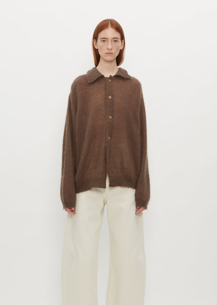 Zia Long Sleeve Shirt — Thick Beige