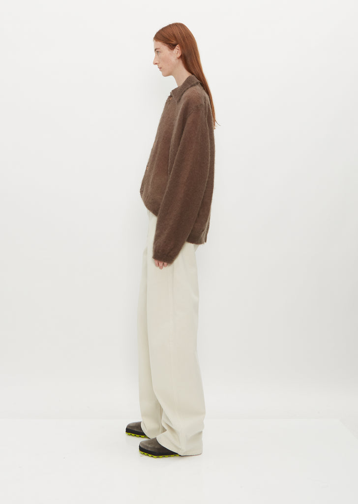 Zia Long Sleeve Shirt — Thick Beige